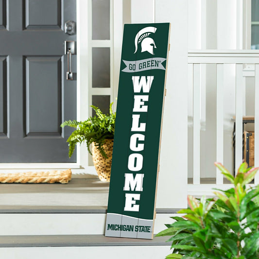 Team Sports America Recommended - Michigan State University Large Single Sided Leaner, 46"