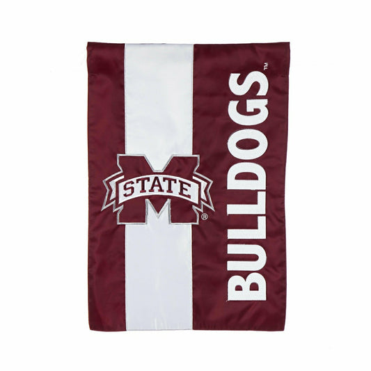Team Sports America Everyday - Mississippi State University Embellished Garden Flag