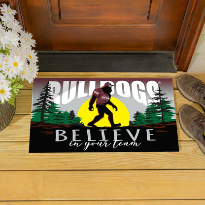 Team Sports America Essential - Mississippi State University Bigfoot PVC Mat, 28"x16"