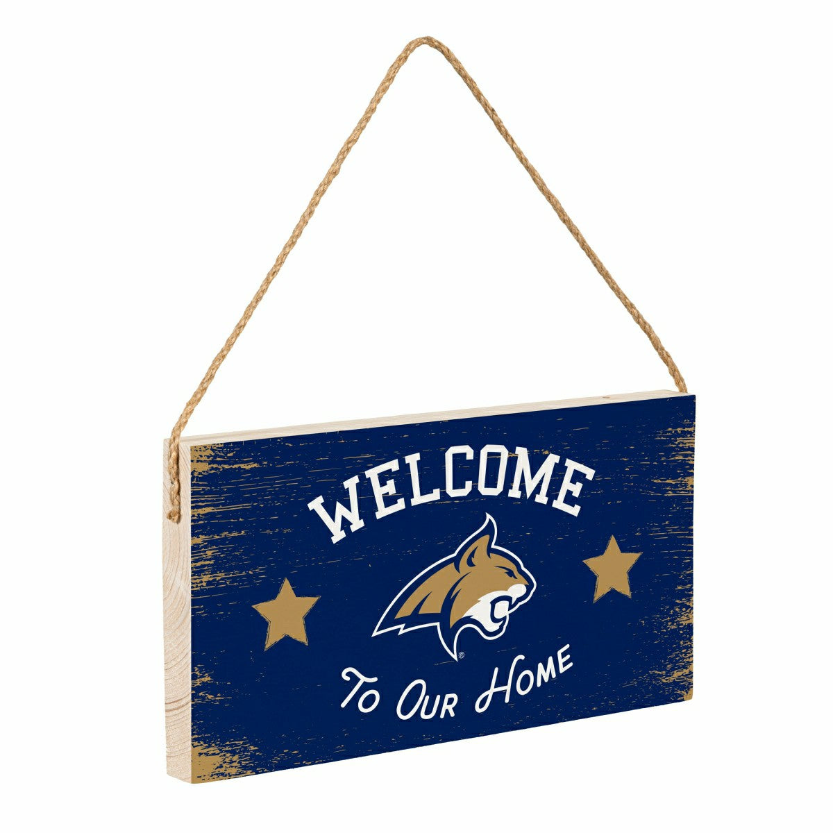 Team Sports America Exclusive - Montana State University Wood Wall Sign, 6x11