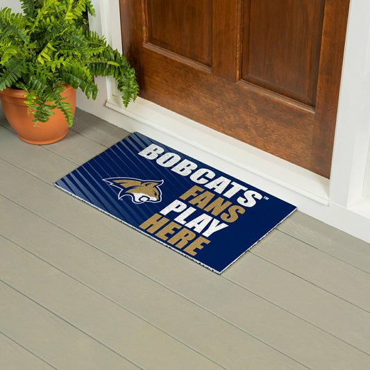 Team Sports America Value - Montana State University Fan Mat, 28"x16"