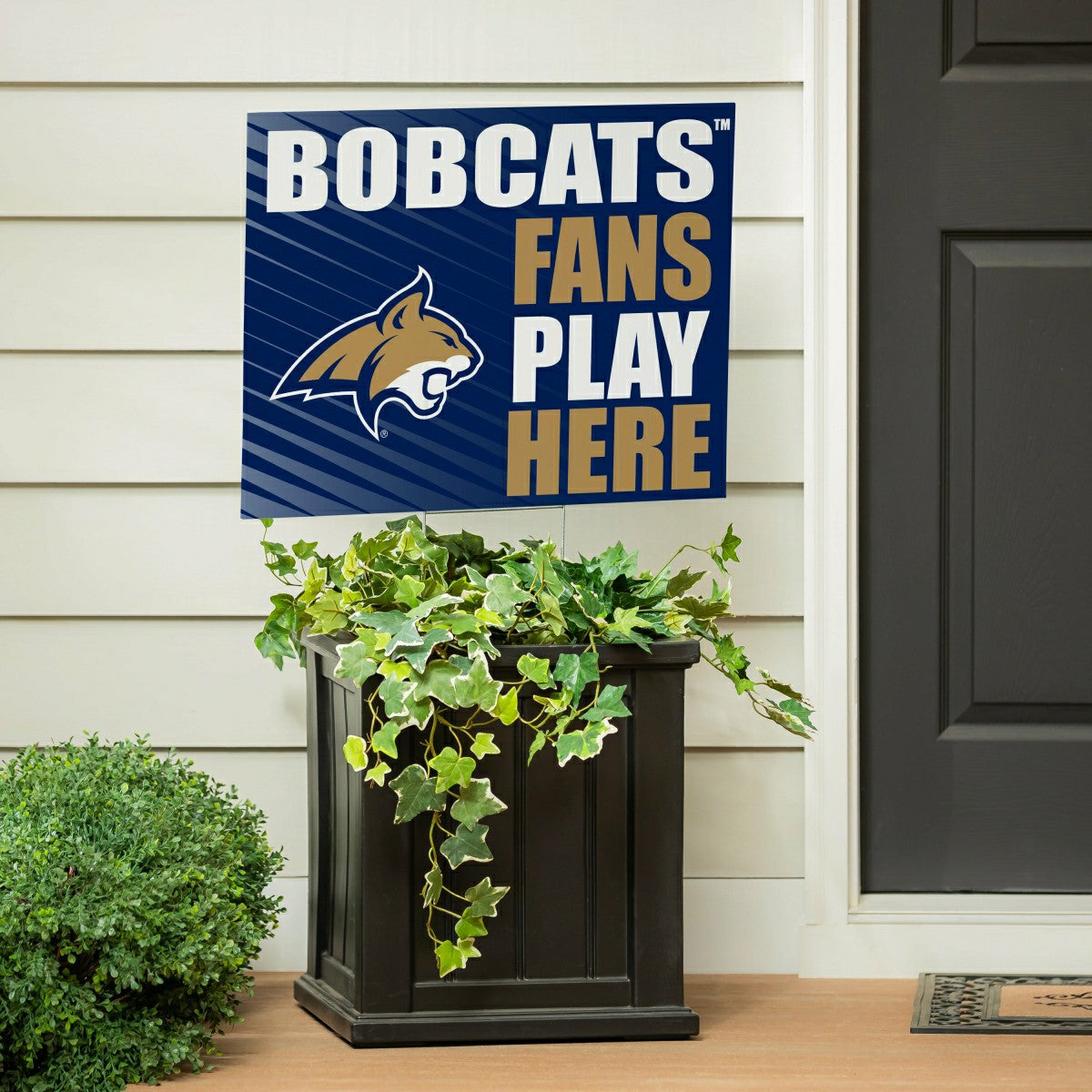 Team Sports America Trending - Montana State University Coroplast Yard Sign "Fans Play Here"
