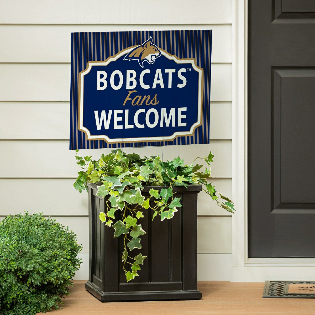 Team Sports America Best Seller - Montana State University Coroplast Yard Sign, "Fans Welcome"
