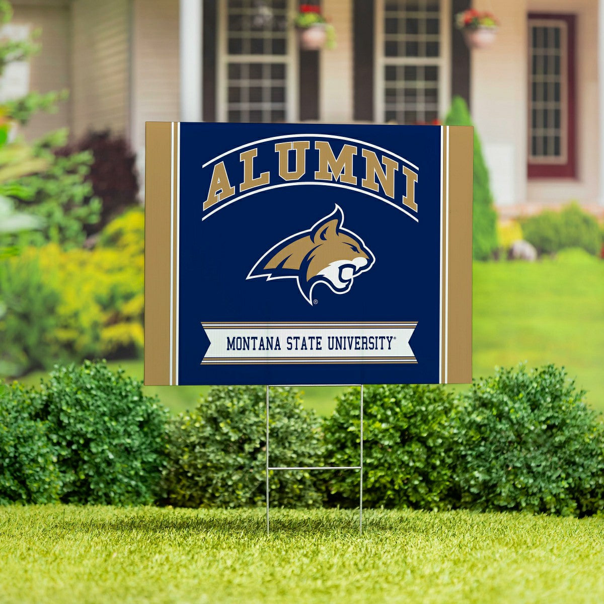 Team Sports America Trending - Montana State University Coroplast Yard Sign Alumni