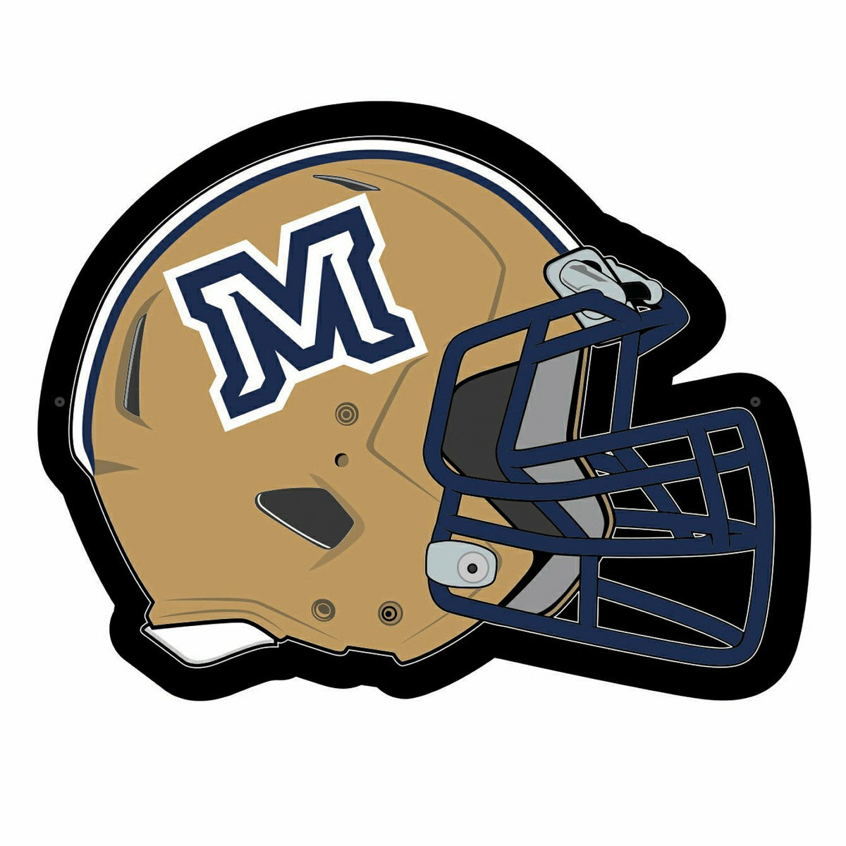 Team Sports America Exclusive - LED Wall Decor, Helmet, Montana State University