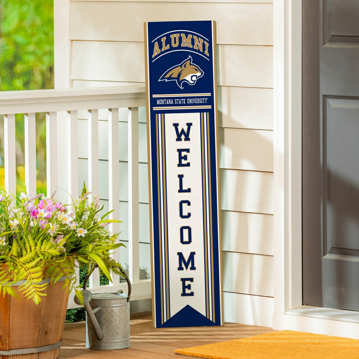 Team Sports America Classic - Montana State University Alumni Single Sided Large Leaner, 46"