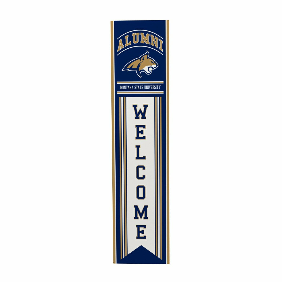 Team Sports America Classic - Montana State University Alumni Single Sided Large Leaner, 46"