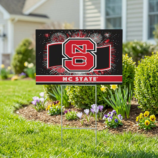 Team Sports America Classic - North Carolina State University Yard Sign, Patriotic