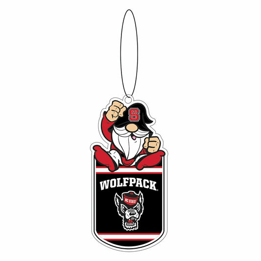 Team Sports America Classic - North Carolina State University Gift Tag Ornament, Gnome Fan