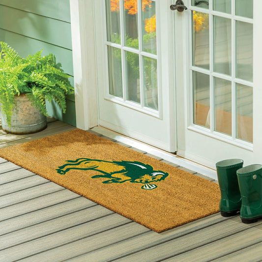 Team Sports America Essential - North Dakota State University Extra Large Full Color Coir Mat, 60"x24"