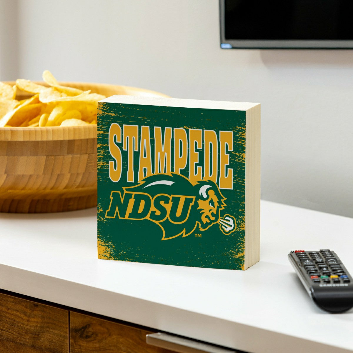 Team Sports America Everyday - North Dakota State University Plock, Down Home Fans, 6x6