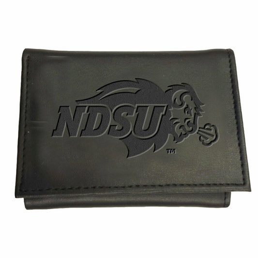 Team Sports America Classic - North Dakota State University, Tri-Fold Wallet, Black