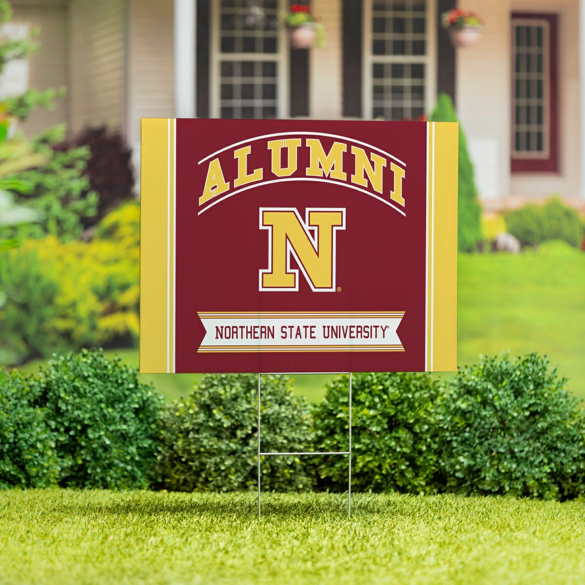 Team Sports America Best Seller - Northern State University Coroplast Yard Sign Alumni