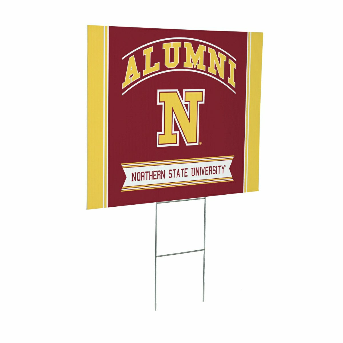 Team Sports America Best Seller - Northern State University Coroplast Yard Sign Alumni