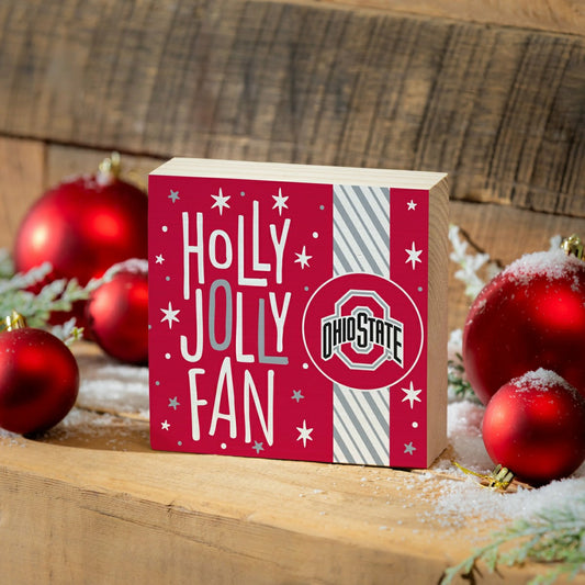 Team Sports America Classic - Ohio State University Block, Holiday, 6x6