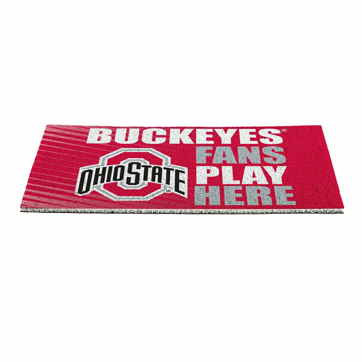 Team Sports America Exclusive - Ohio State University Fan Mat, 28"x16"