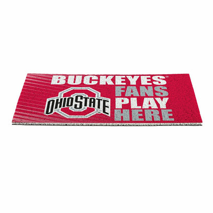 Team Sports America Exclusive - Ohio State University Fan Mat, 28"x16"
