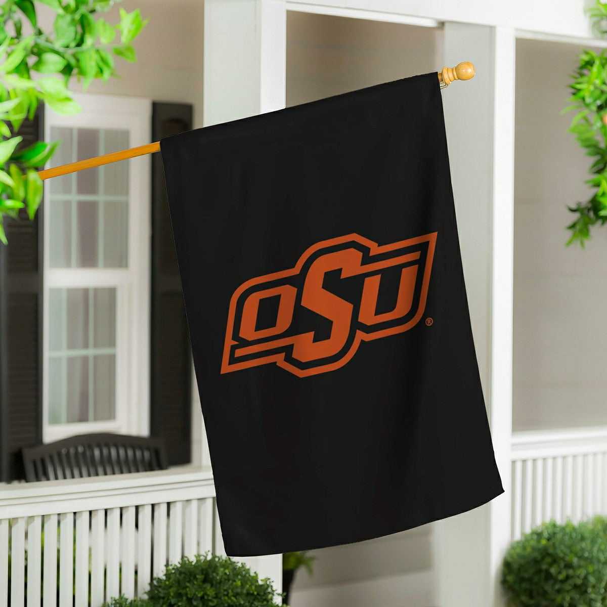 Team Sports America Essential - Oklahoma State University Applique House Flag