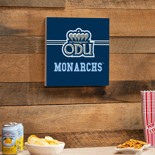 Team Sports America Exclusive - Old Dominion University Wood Wall Sign, 12x12