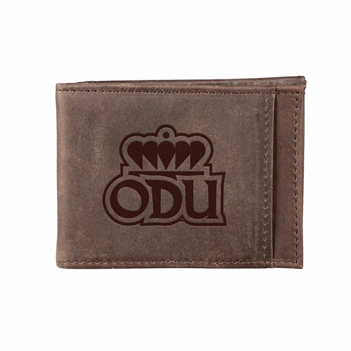Team Sports America Essential - Front Pocket Wallet w/ RFID Blocking, Old Dominion University (ODU), B
