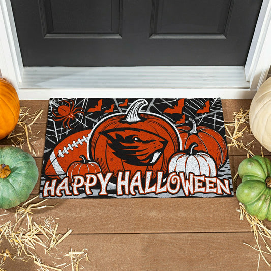 Team Sports America Exclusive - Oregon State University Halloween PVC Mat, 28"x16"