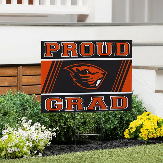 Team Sports America Exclusive - Oregon State University Coroplast Yard Sign Graduate