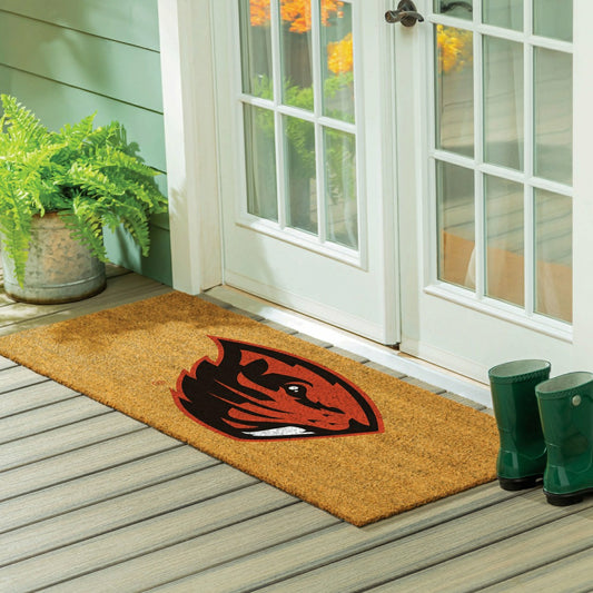 Team Sports America Trending - Oregon State University Extra Large Full Color Coir Mat, 60"x24"