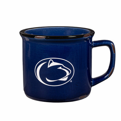 Team Sports America Everyday - Penn State Ceramic Camp Cup with Enamel Finish, 14oz
