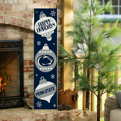 Team Sports America Everyday - 47" Double Sided Leaner, Penn State, Christmas