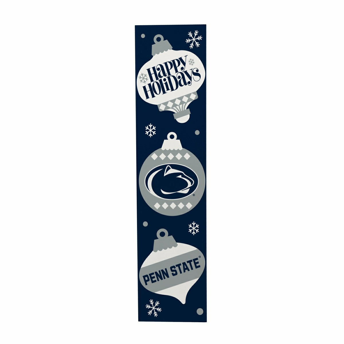 Team Sports America Everyday - 47" Double Sided Leaner, Penn State, Christmas