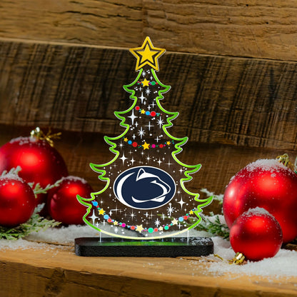 Team Sports America Value - Penn State College Holiday Tree Desklite LED Decor