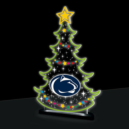 Team Sports America Value - Penn State College Holiday Tree Desklite LED Decor