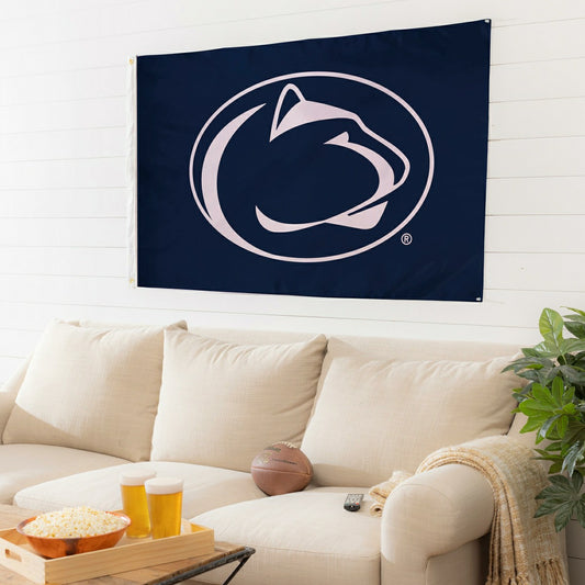 Team Sports America Value - Penn State Single Sided Flag w/ 2 Grommets, 3'x5'
