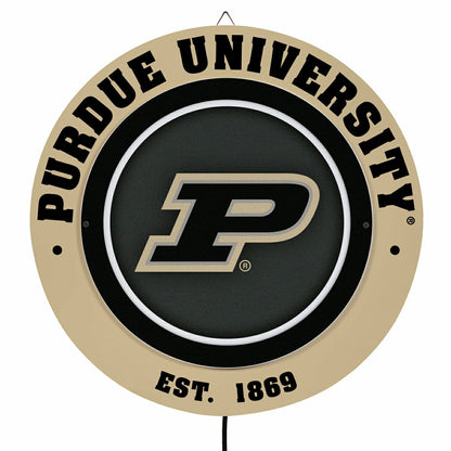 Team Sports America Trending - Purdue University, Metal Lite, Round