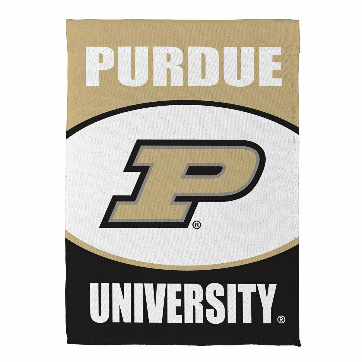 Team Sports America Essential - Purdue University Suede Garden Flag