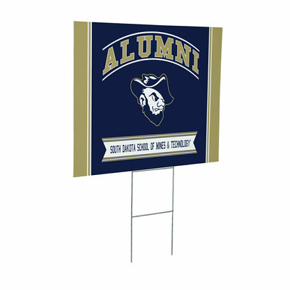 Team Sports America Exclusive - South Dakota School of Mines & Technology Coroplast Yard Sign Alumni