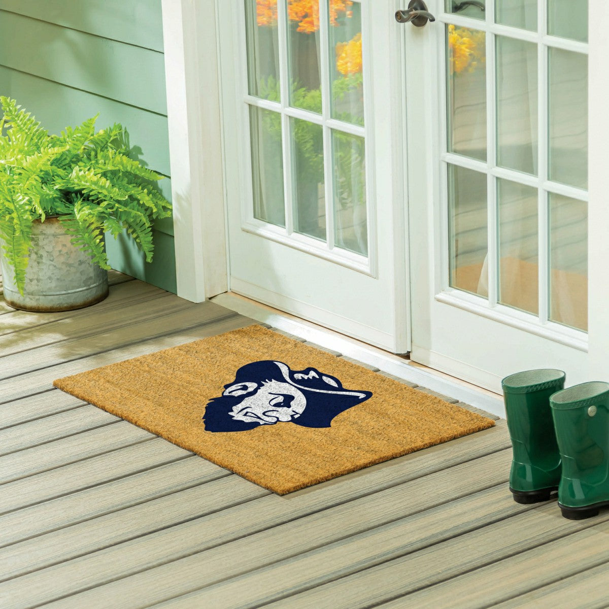 Team Sports America Trending - South Dakota School of Mines & Technology Large Full Color Coir Mat, 3