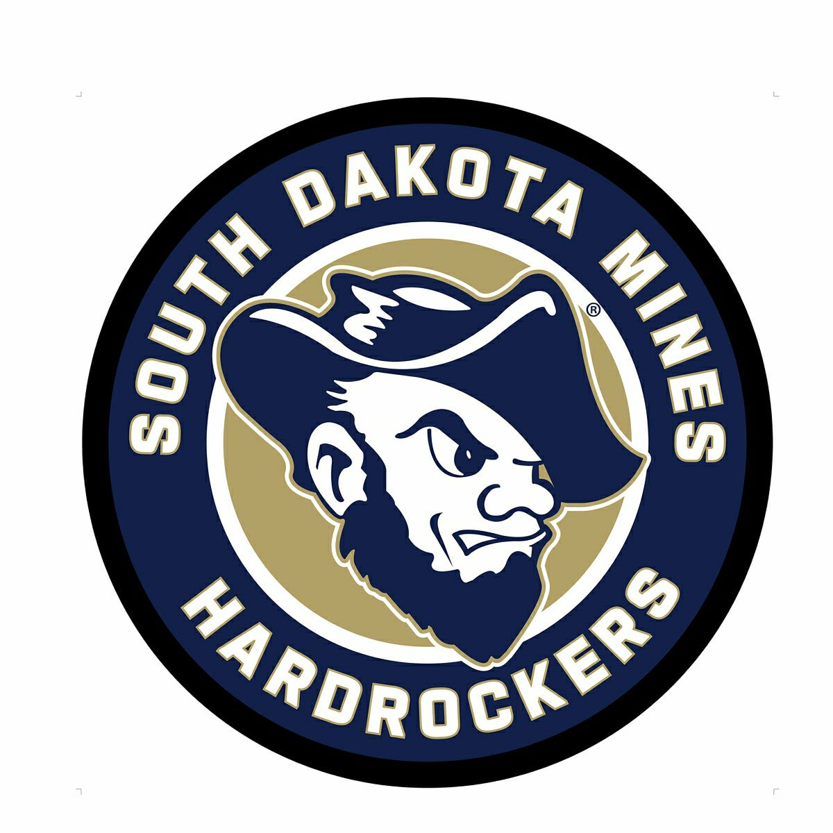 Team Sports America Exclusive - South Dakota School of Mining and Technology College Small Round Edgel