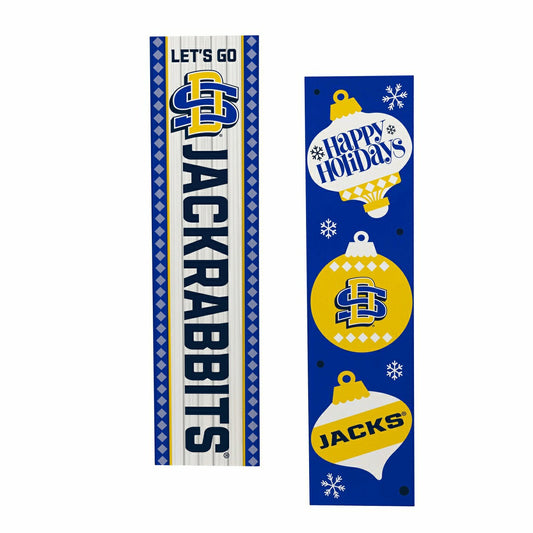 Team Sports America Trending - 47" Double Sided Leaner, South Dakota State University, Christmas