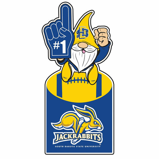 Team Sports America Recommended - South Dakota State University Gnome Metal Sign 10"L x 30"H