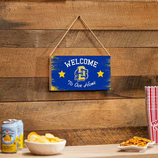 Team Sports America Best Seller - South Dakota State University Wood Wall Sign, 6x11