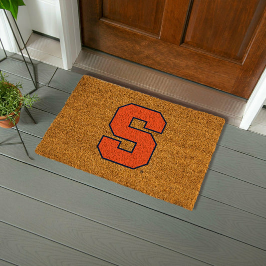 Team Sports America Essential - Coir Mat, 16"x28", Syracuse University