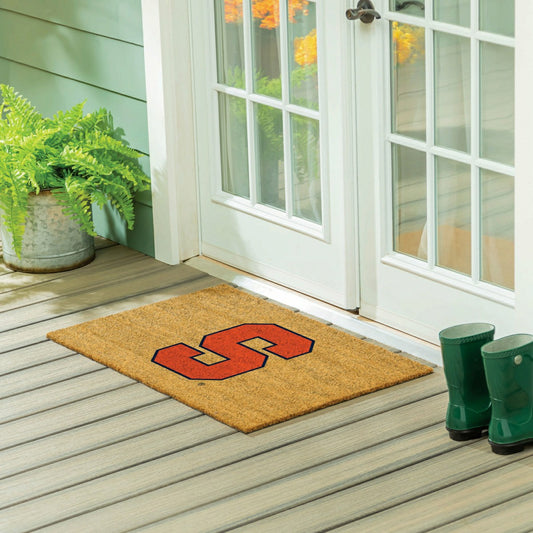 Team Sports America Value - Syracuse University Large Full Color Coir Mat, 36"x24"