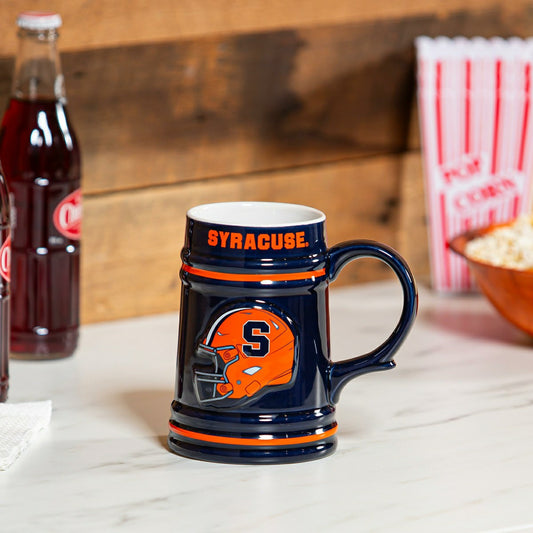 Team Sports America Best Seller - Syracuse University Ceramic Stein Cup, 24oz