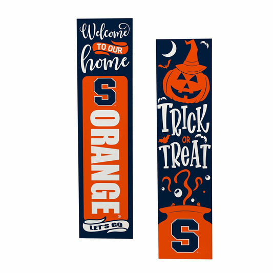 Team Sports America Recommended - Syracuse University 47" Double Sided Leaner, Halloween