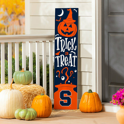 Team Sports America Recommended - Syracuse University 47" Double Sided Leaner, Halloween
