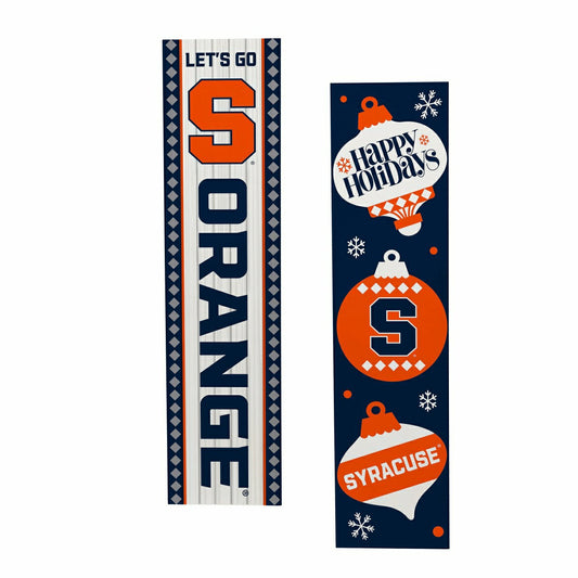 Team Sports America Signature - Syracuse University 47" Double Sided Leaner, Christmas