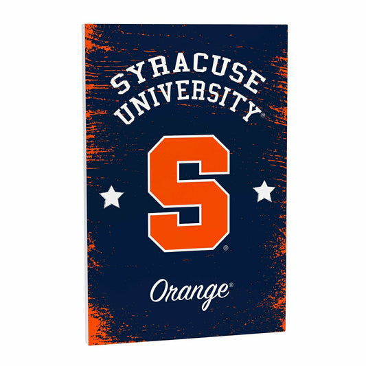 Team Sports America Value - Syracuse University Wood Wall Sign, 16x24