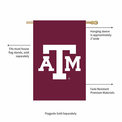 Team Sports America Value - Applique Flag, Reg, Texas A&M