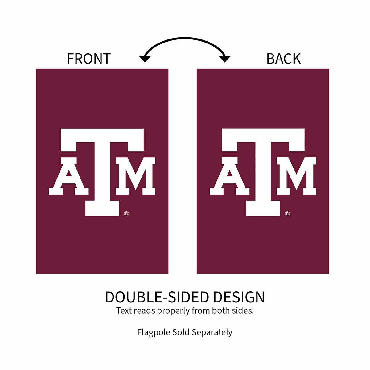 Team Sports America Value - Applique Flag, Reg, Texas A&M